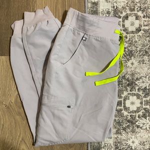FIGS Light Grey Joggers
